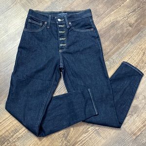 NWOT Lucky Brand Bridgette Button Fly Skinny Ankle Jeans